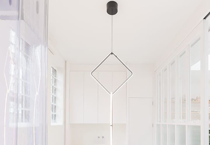 Corp de iluminat suspendat Arrangements Square Small