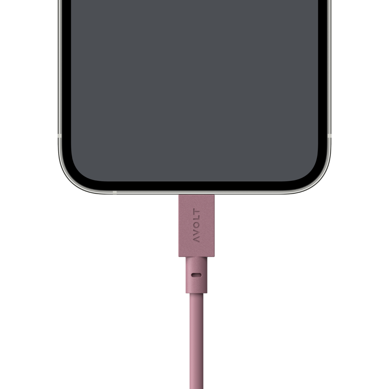 Cable 1 USB-A to Apple Lightning - Rusty Red