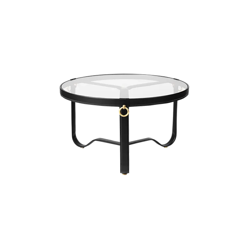 Masă De Cafea Adnet - Black Leather