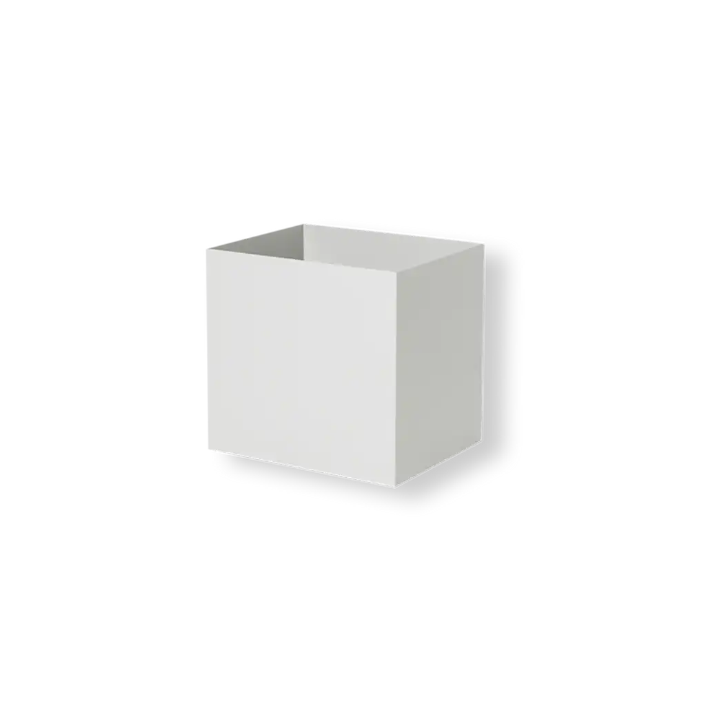 Plant Box Pot - Light Grey
