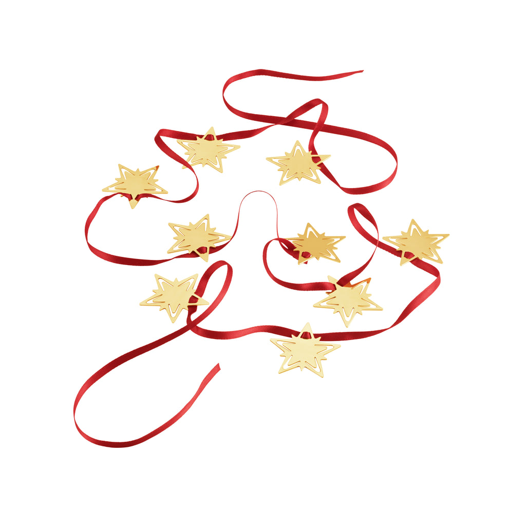 Classic Christmas Star Garland
