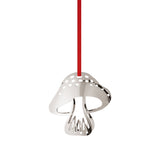 Holiday Ornament, Mushroom, Palladium Plated