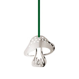 Holiday Ornament, Mushroom, Palladium Plated
