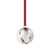 Holiday Ornament, Ball, Palladium Plated
