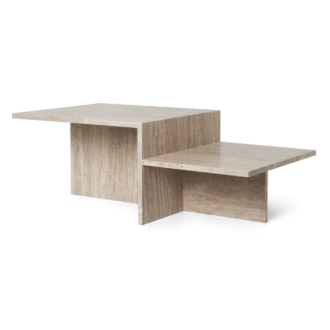 Distinct Coffee Table - Travertine