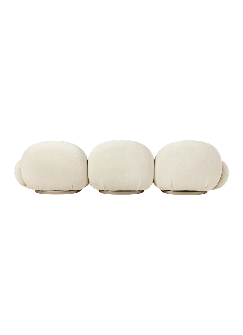 Pacha Sofa - Fully Upholstered - 3-seater with armrests
