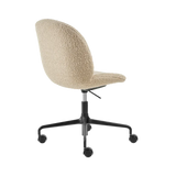 Beetle Meeting Chair - Fully Upholstered, Height adjustable 4-star base w. castors