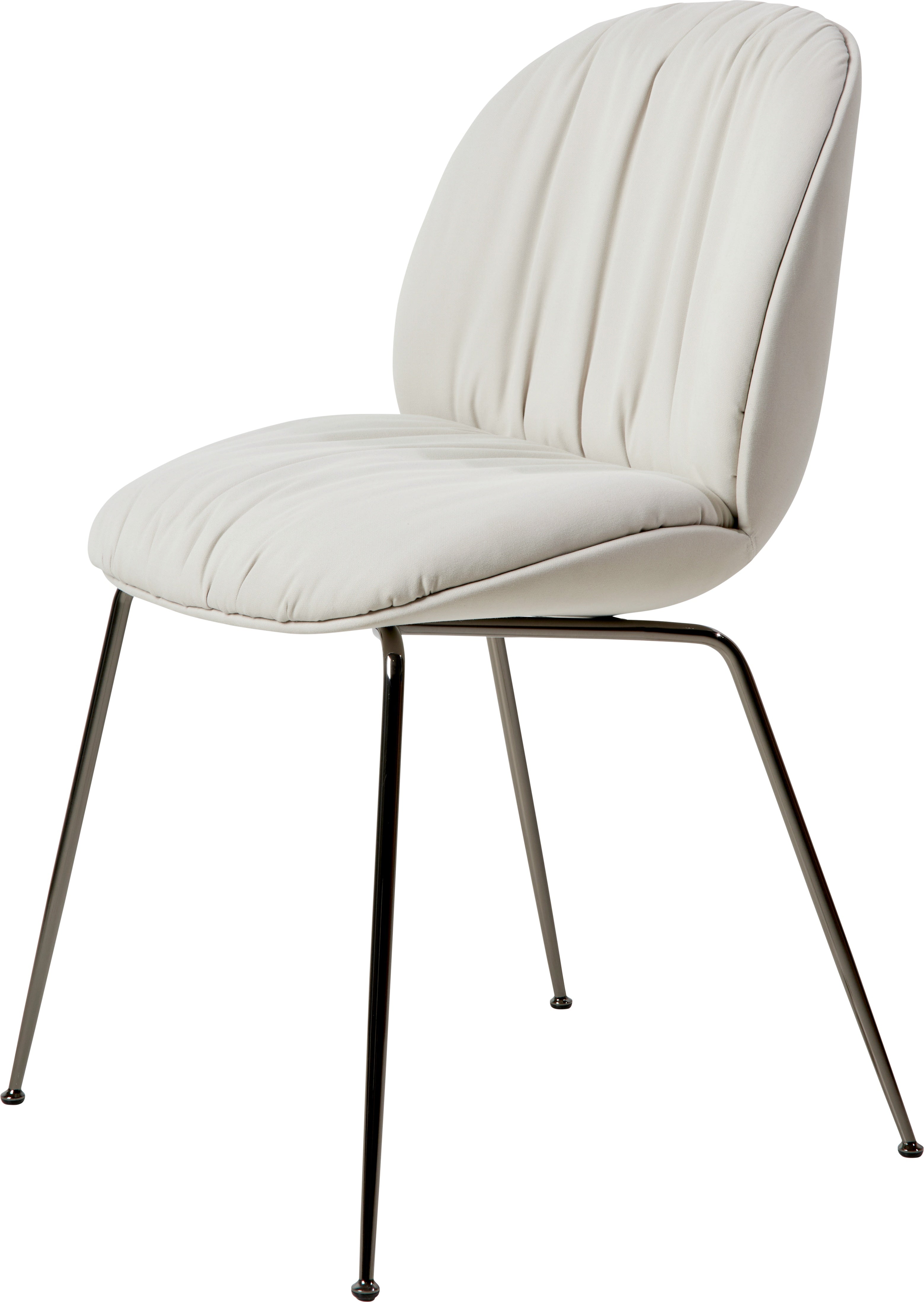 Scaun de Dining Beetle Soft - Complet tapitat, baza conica