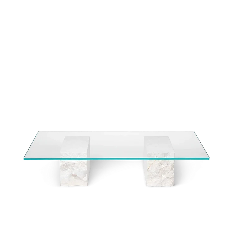Mineral Coffee Table Bianco Curia