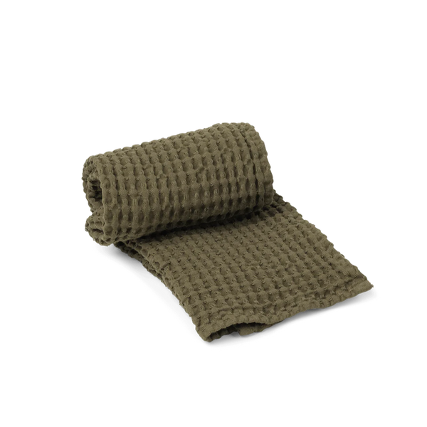 Organic Hand Towel - Olive