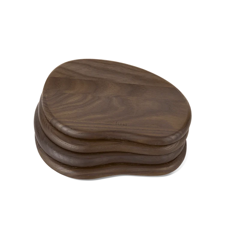 Cairn Butter Boards - Set of 4 - Dark Brown