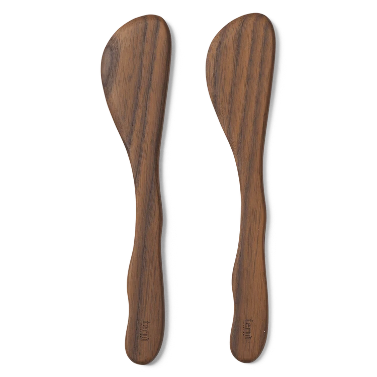 Cairn Butter Knives - Set of 2 - Dark Brown