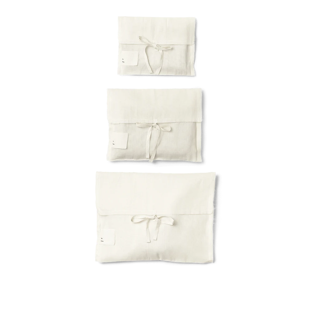 Christmas Giftbags - Set of 3 - Natural