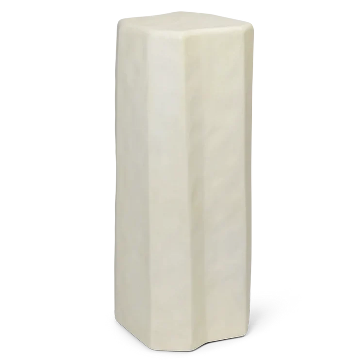 Staffa Pedestal - Ivory