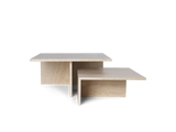 Distinct Grande Duo Coffee Table Travertine