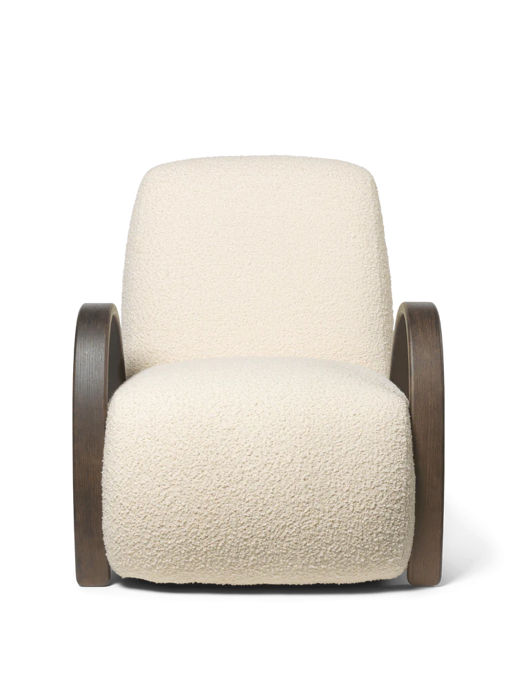 Buur Lounge Chair - Nordic Bouclé Off-white
