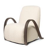 Buur Lounge Chair - Nordic Bouclé Off-white