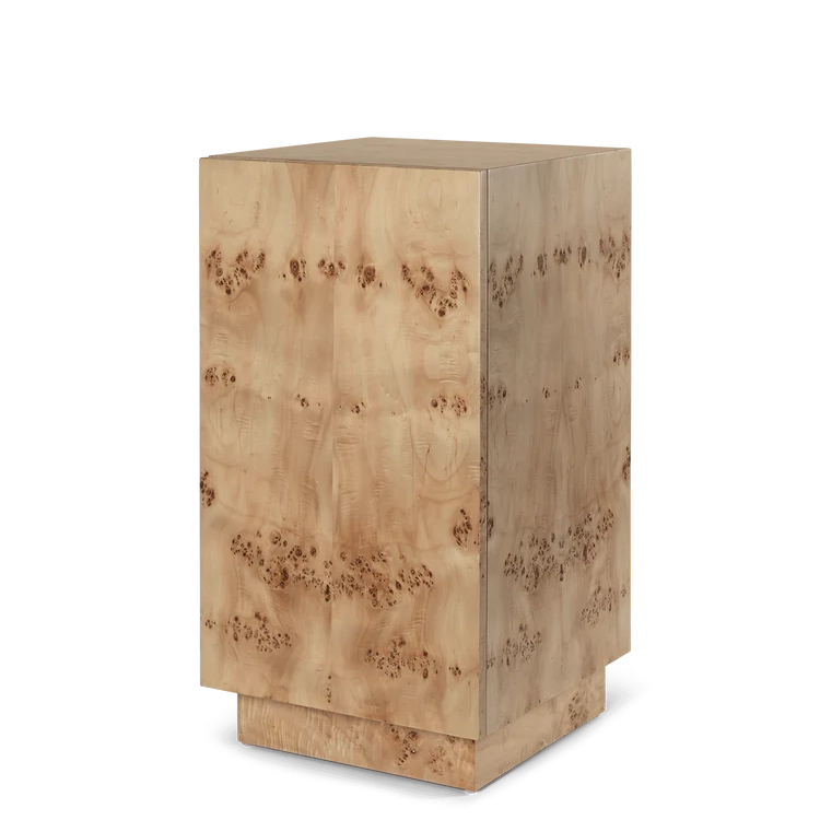Burl Side Table - Natural