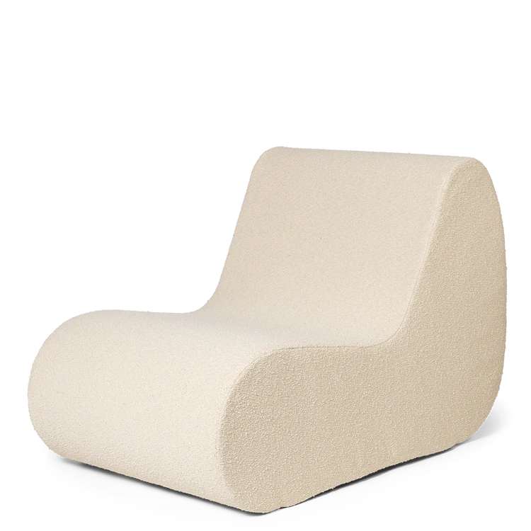 Rouli Center Module Pure Bouclé - Off-white