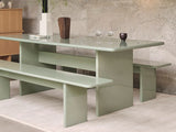 Rink Dining Table - Tea Green