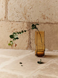 Muro Vase - H30 - Recycled Amber