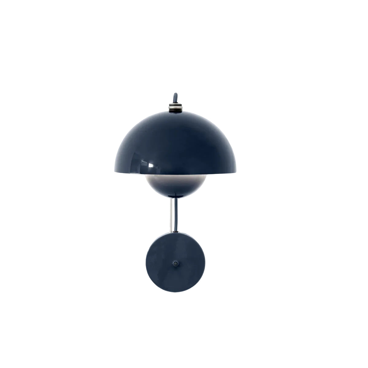 Flowerpot VP8 Wall Lamp - Steel Blue