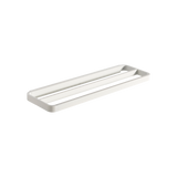 Rim Towel Rail Double - White