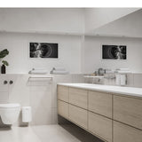 Rim Towel Rail - White