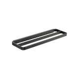 Rim Towel Rail Double - Black