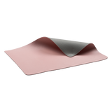 Bitz Set of 4 Reversible Placemats Grey/Light Pink (set of 4)