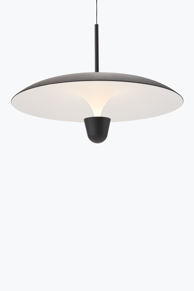 Corp de iluminat pendant Kantarell  Ø55 - Black