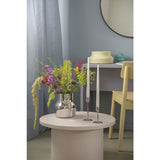 Dorotea Vase H19 - Glossy Steel