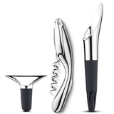 Wine & Bar Corkscrew, Wine Stopper And Wine Pourer