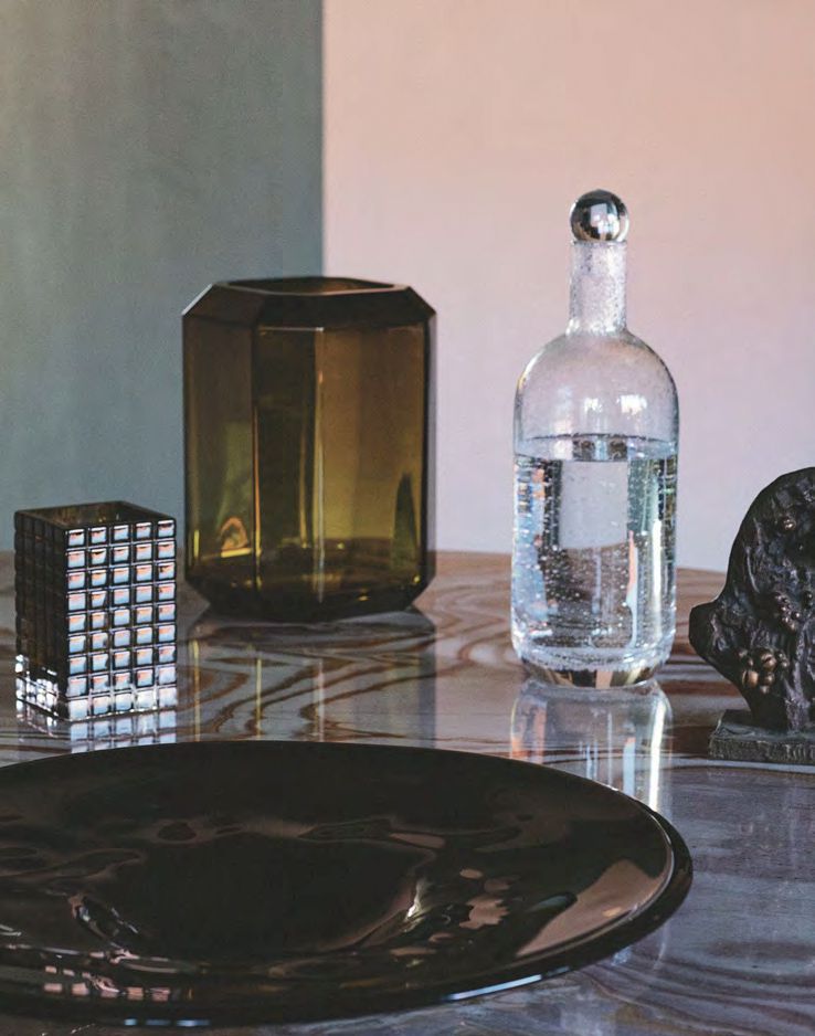 Jewel Vase Giant - Olive