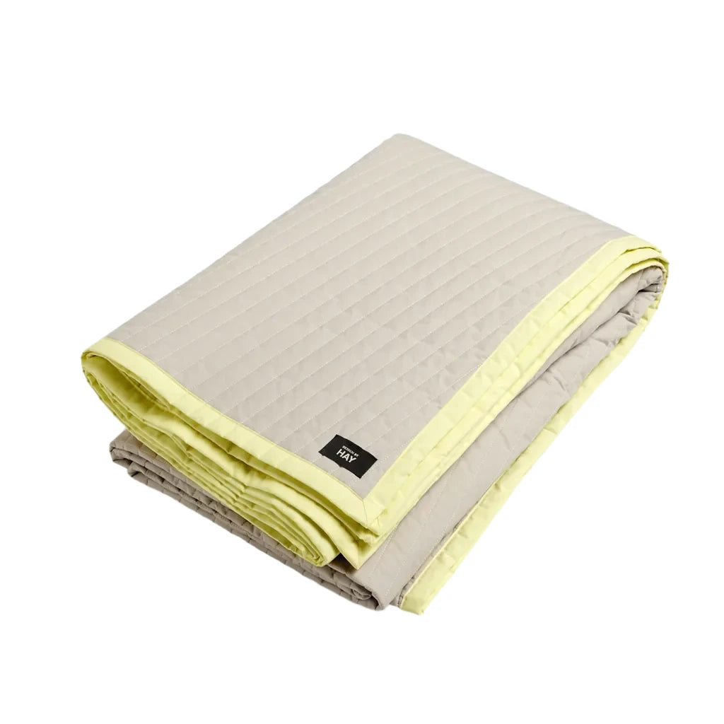 Bias Quilt 195x245 Lemon Sorbet