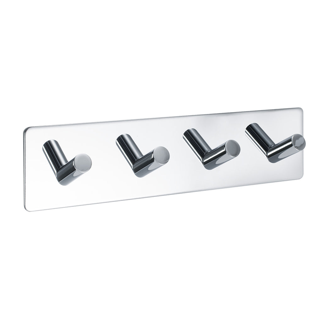 Base 200 - 4 Hook - Chrome