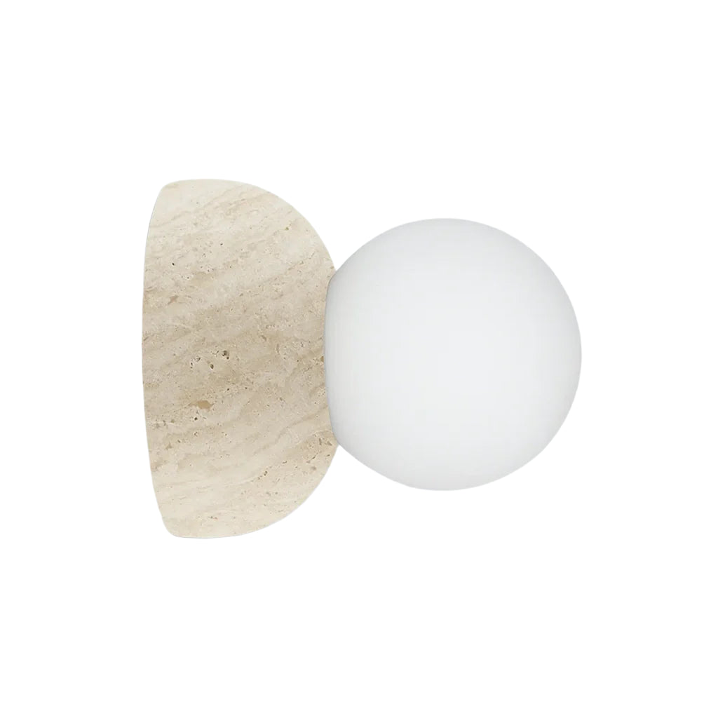 Wall Lamp/Ceiling Lamp Torrano 13 IP44 – Travertine