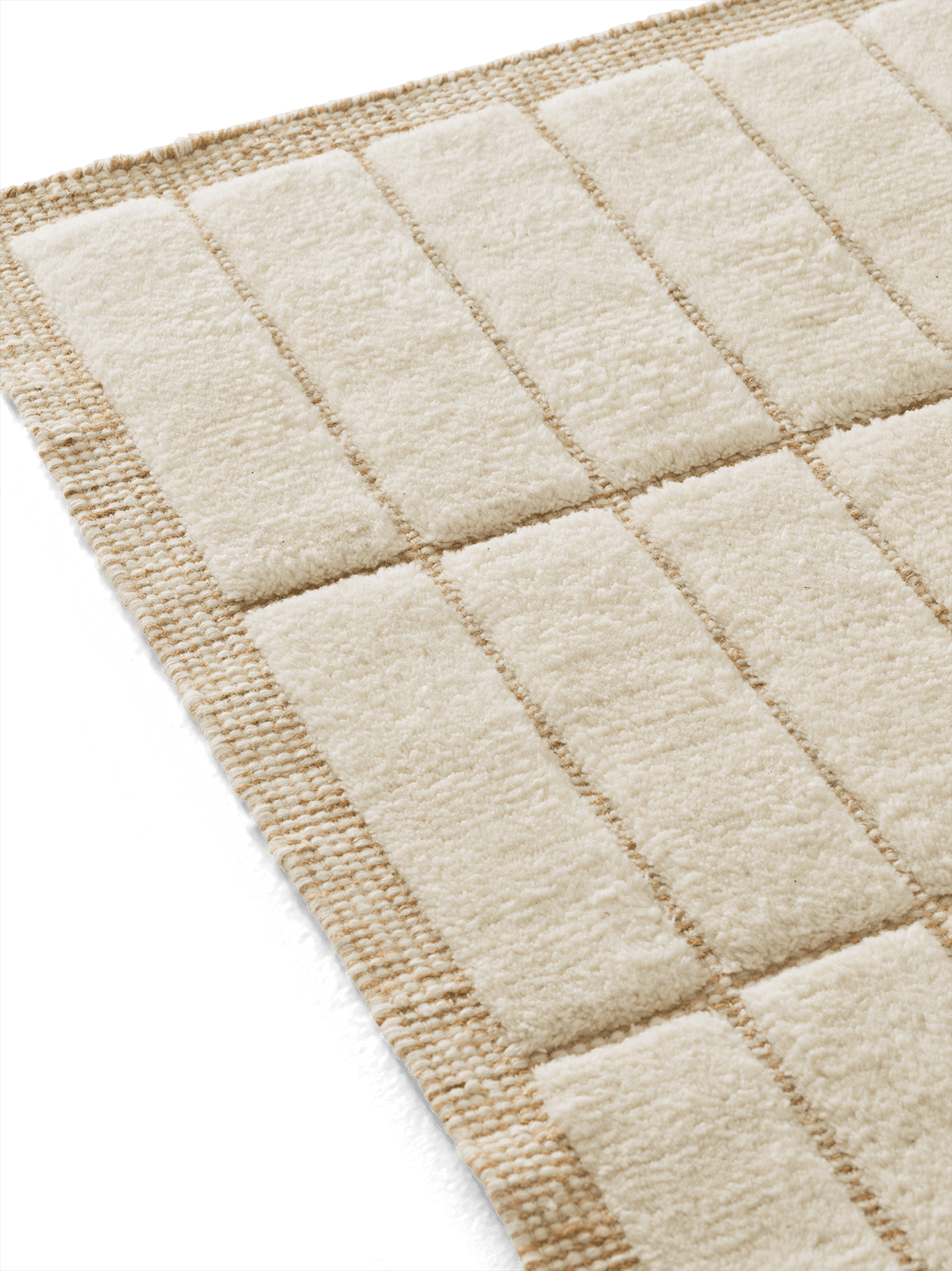 Tile Rug - Ivory tiles