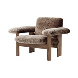 Brasilia Lounge Chair - Walnut - Low Back