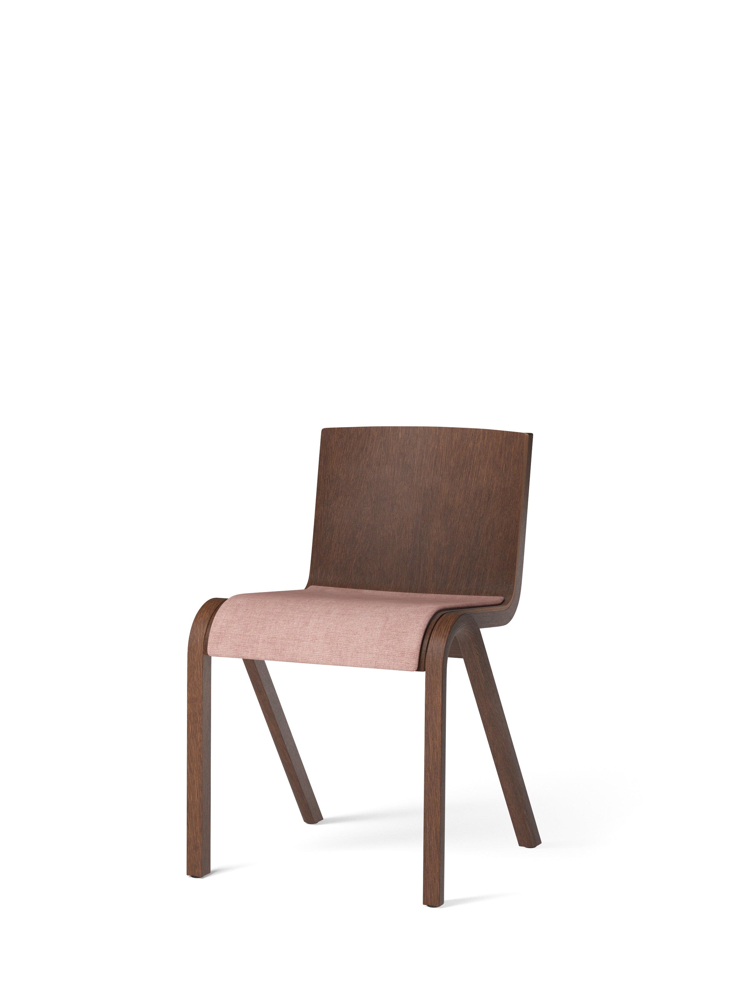 Ready Dining Chair - Red Stained Oak - Seat Upholstered