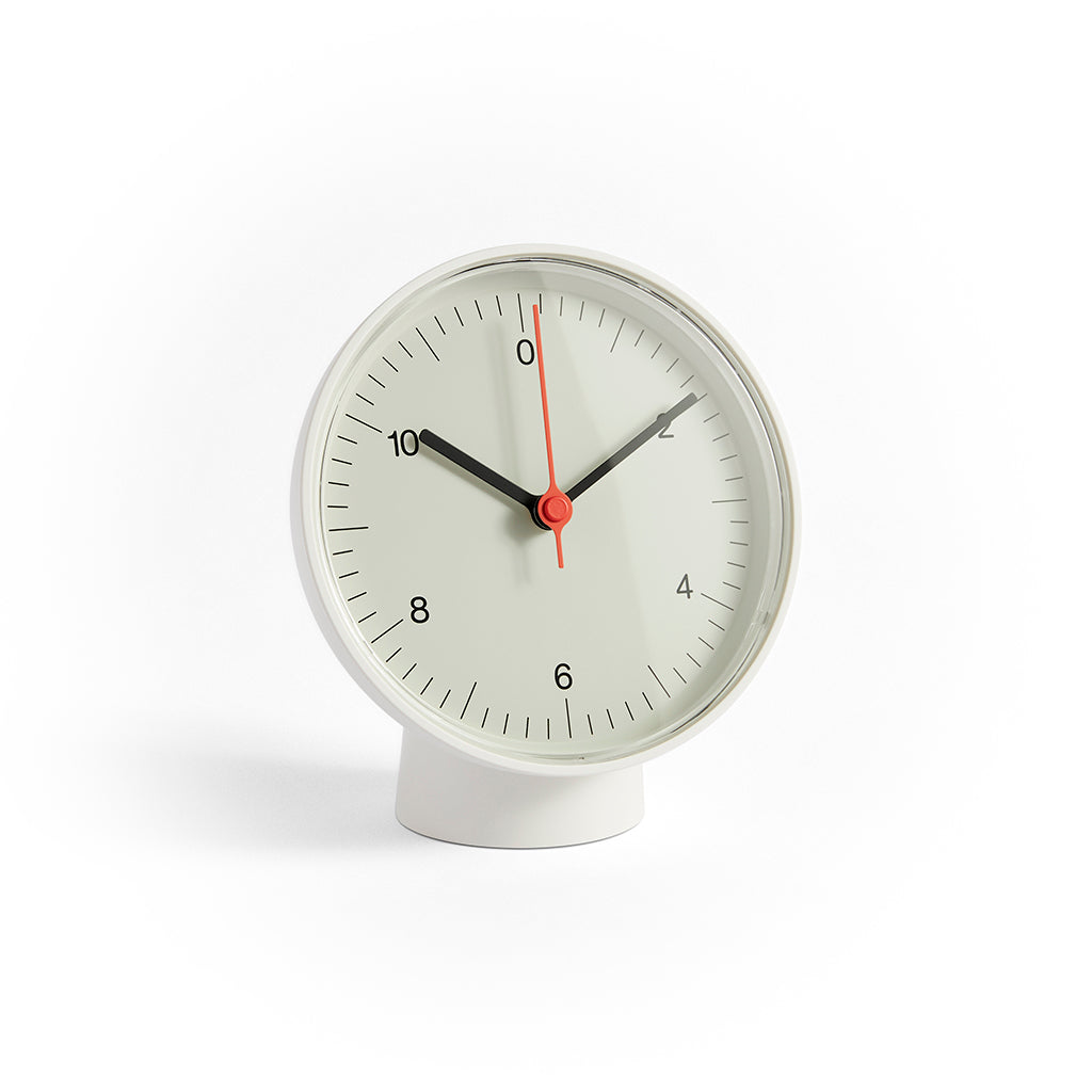 Table Clock - White