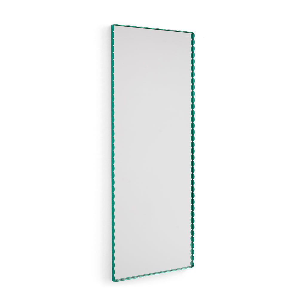Arcs Mirror Rectangle M - Green