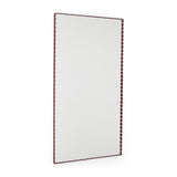 Arcs Mirror Rectangle L - Burgundy