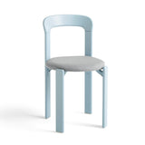 Rey Upholstered Seat Chair - Slate Blue