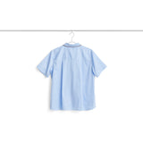 Outline Pyjama Shirt Short Sleeve - Soft blue