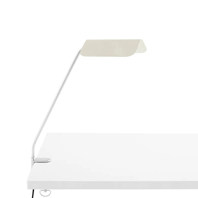 Apex Desk Clip  - Oyster white