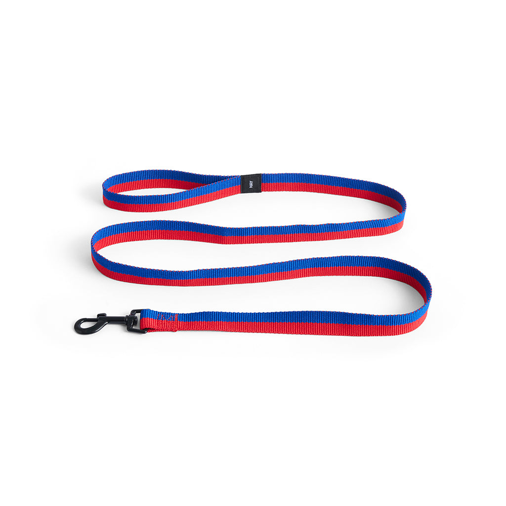 HAY Dogs Leash Flat - Red/ blue