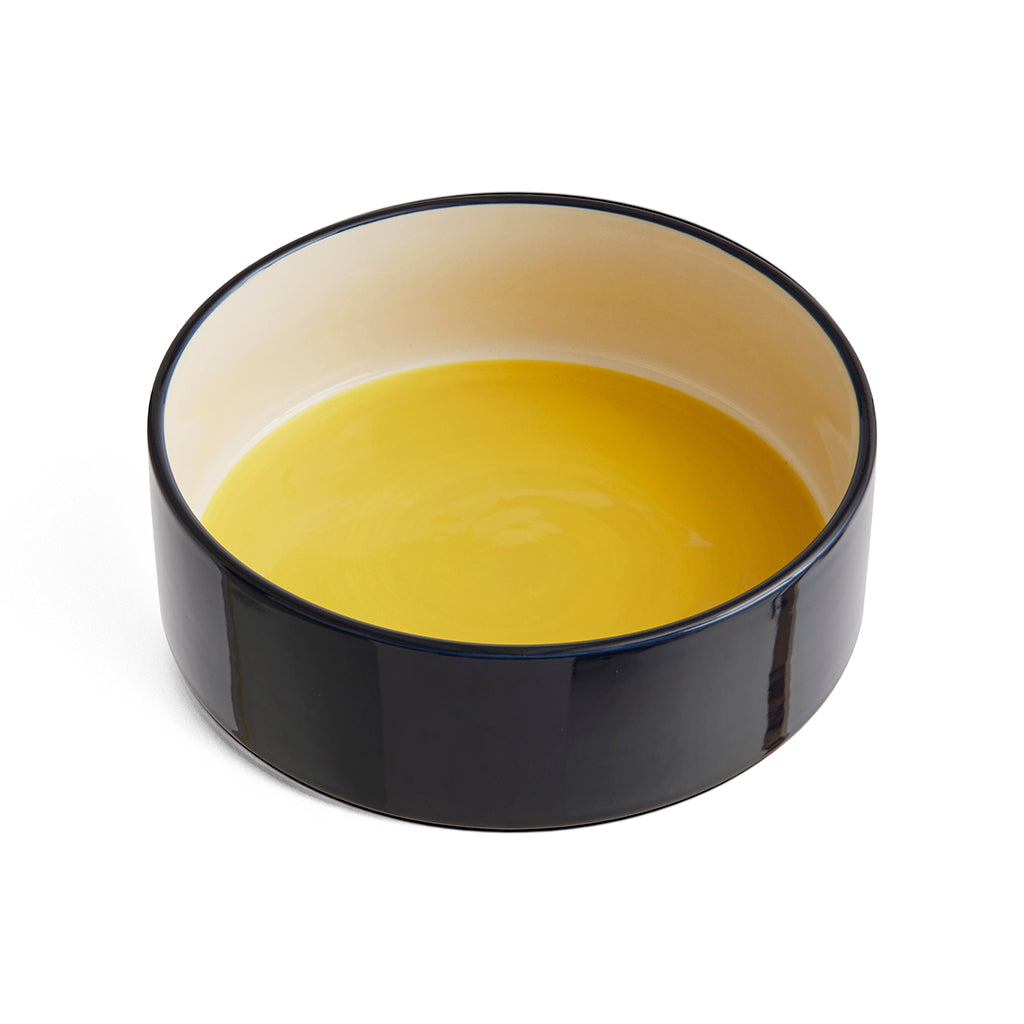HAY Dogs Bowl Large - Yellow/Blue