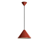 Compass Pendant - Pompeian Red