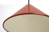 Compass Pendant - Pompeian Red